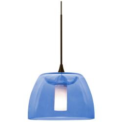 Besa Spur Pendant 5.5 Wide Satin Nickel Finish