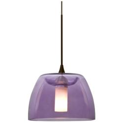 Besa Spur Pendant 5.5 Wide Satin Nickel Finish