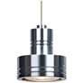 1_Besa Sputnik 2" Wide Satin Nickel LED Cord Mini Pendant