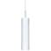 Besa Stilo 16" High Opal Matte/Satin Nickel Pendant