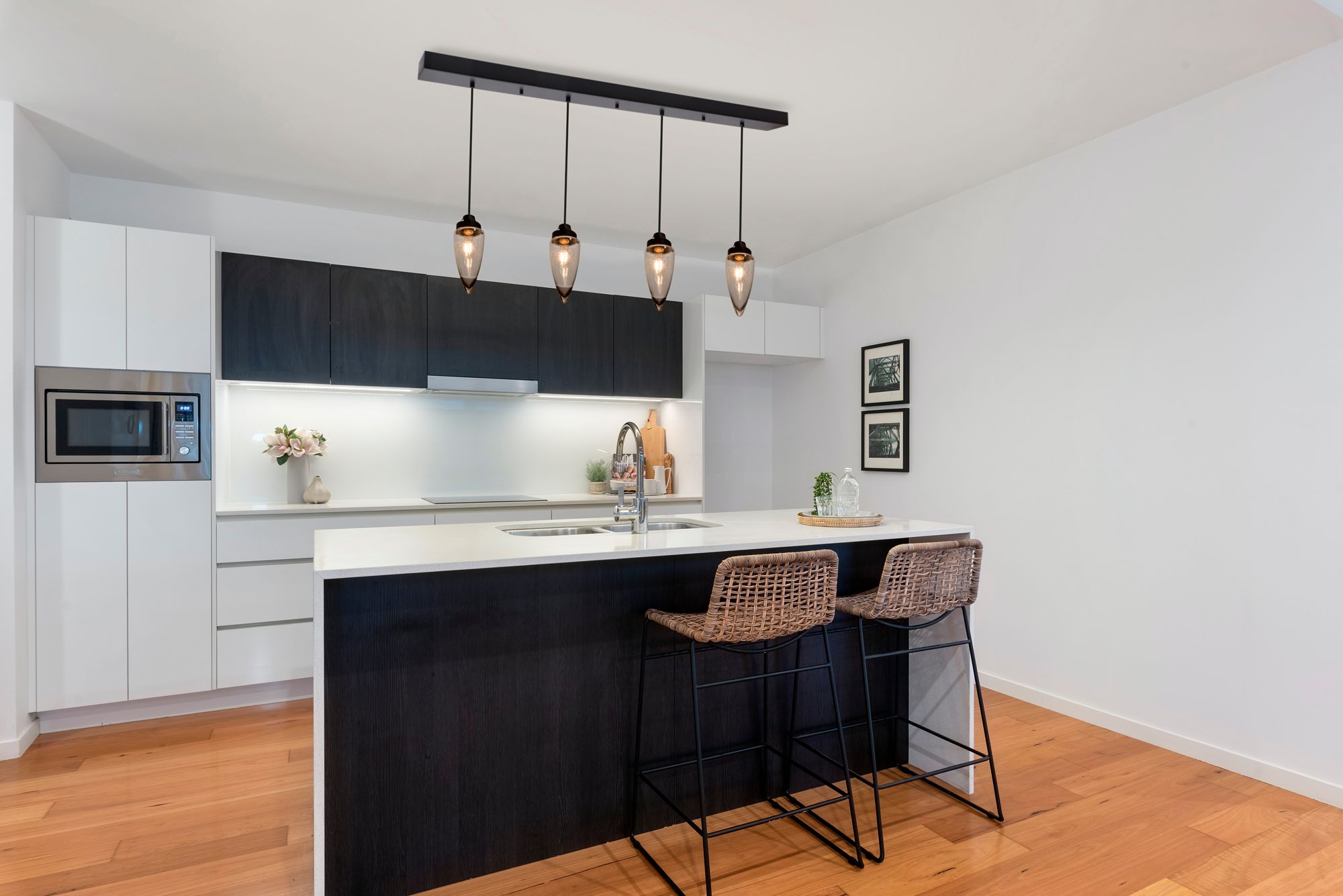 Image 2 Besa Sulu Pendant 4.75 Wide Satin Nickel Finish more views