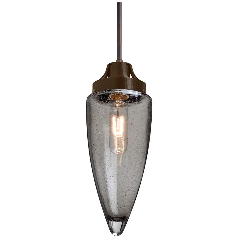 Image 1 Besa Sulu Pendant 4.75 Wide Satin Nickel Finish