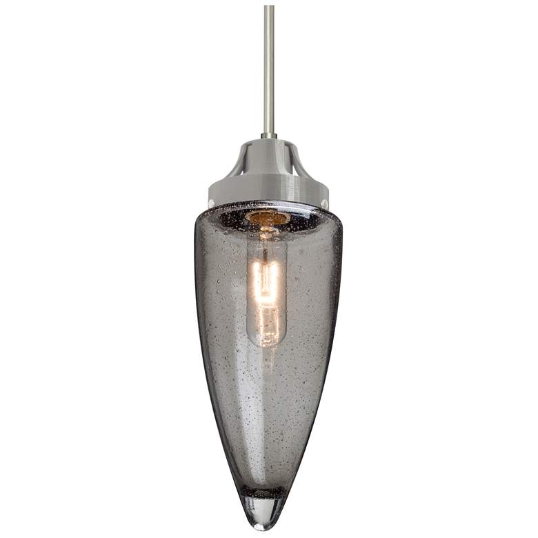 Image 1 Besa Sulu Pendant 4.75 Wide Satin Nickel Finish