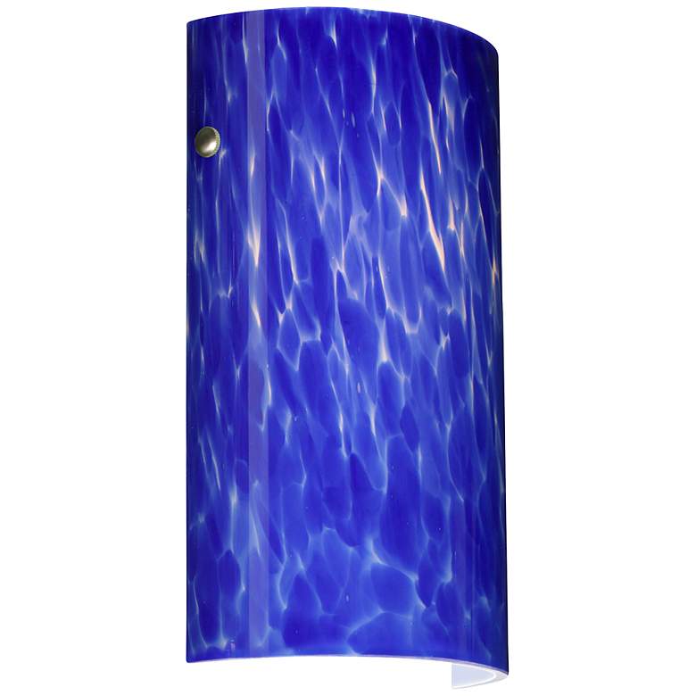 Image 2 Besa Tamburo 11 3/4 inch High Blue Cloud Wall Light Sconce