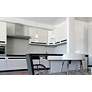 2_Besa Timo 6" Wide Satin Nickel LED Mini Pendant more views