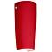 Besa Tomas 11 1/4'" High Ruby Matte/Satin Nickel LED Wall Sconce