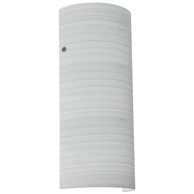 Image 1 Besa Torre 14 Wall Sconce - Chalk decor, Satin Nickel, LED