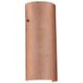 Besa Torre 14 Wall Sconce - Copper Foil decor, Bronze