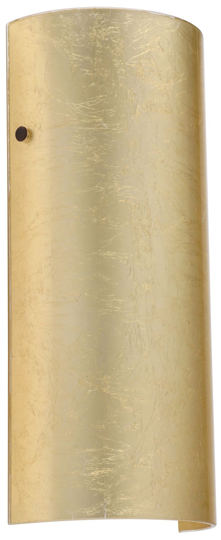 Besa Torre 14 Wall Sconce - Gold Foil decor, Bronze, LED