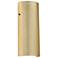 Besa Torre 14 Wall Sconce - Gold Foil decor, Bronze
