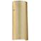 Besa Torre 14 Wall Sconce - Gold Foil decor, Polished Nickel, LED