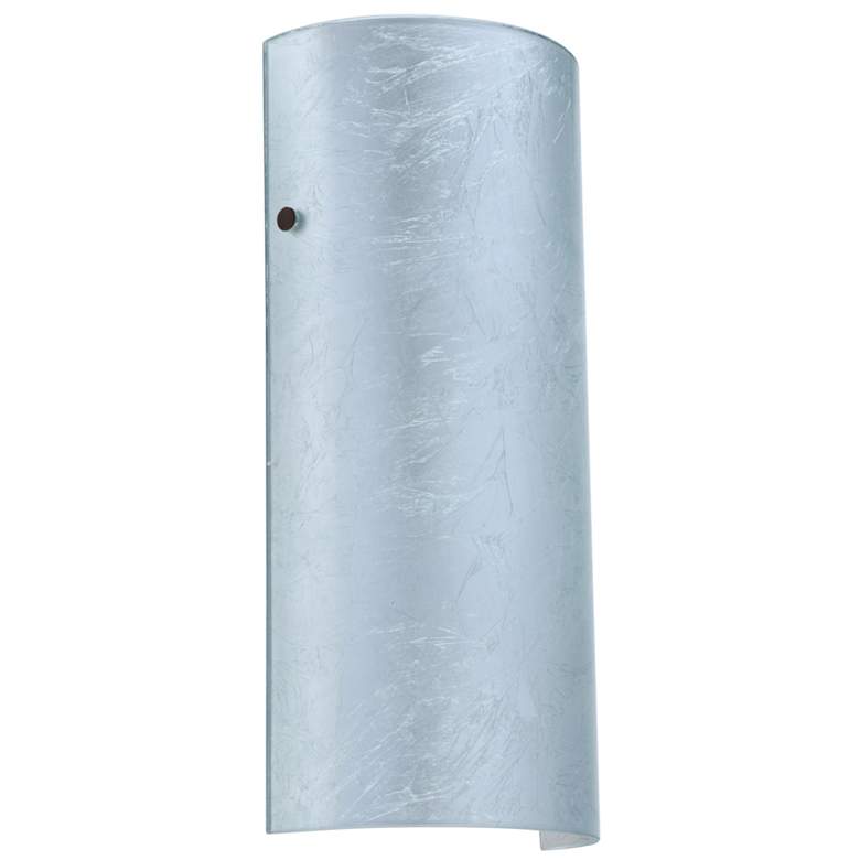 Image 1 Besa Torre 14 Wall Sconce - Silver Foil decor, Bronze, LED