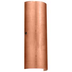 Besa Torre 18 Wall Sconce - Copper Foil decor, Bronze, LED