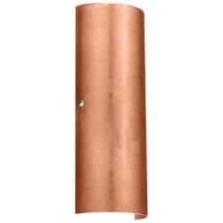 Besa Torre 18 Wall Sconce - Copper Foil decor, Polished Nickel, LED