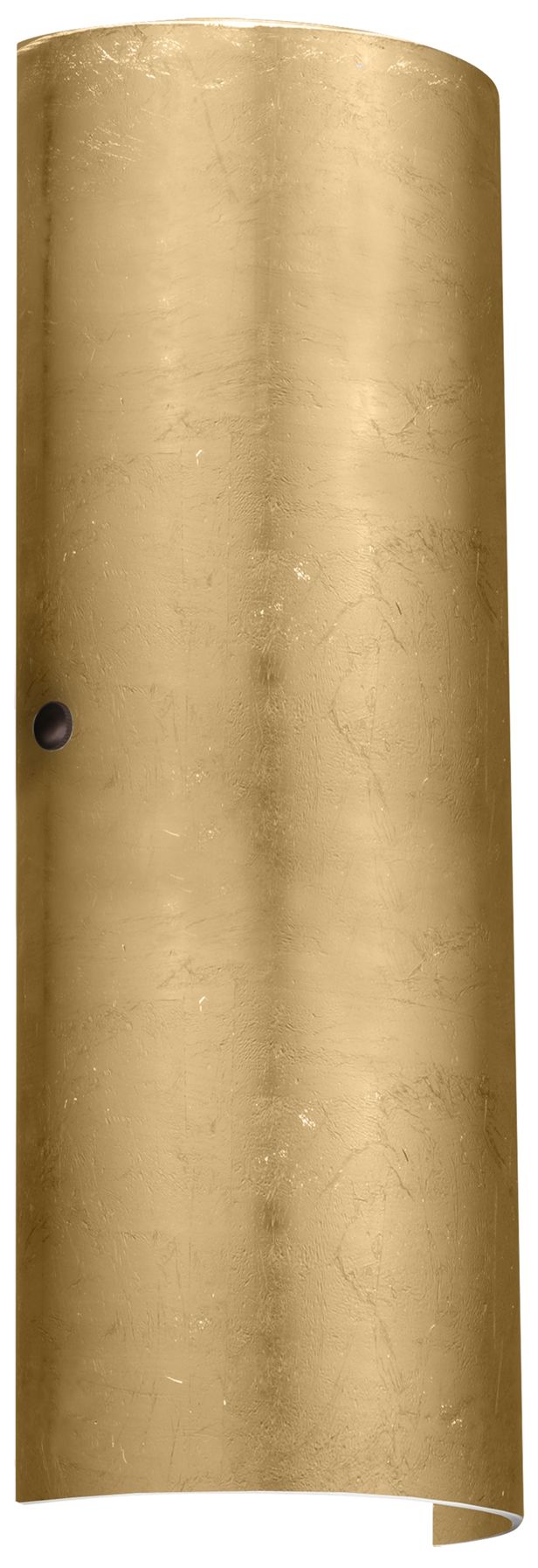 Besa Torre 18 Wall Sconce - Gold Foil decor, Bronze - Made to Order