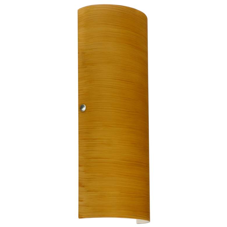 Image 1 Besa Torre 18 Wall Sconce - Oak decor, Polished Nickel