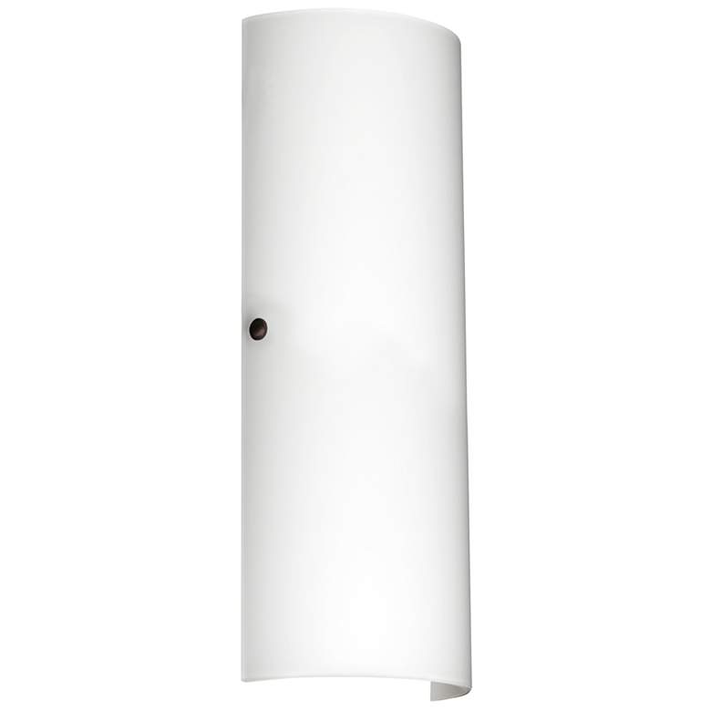 Image 1 Besa Torre 18 Wall Sconce - White decor, Bronze, LED