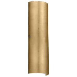 Besa Torre 22 Wall Sconce - Gold Foil decor, Bronze, LED