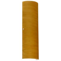 Besa Torre 22 Wall Sconce - Oak decor, Polished Nickel, LED