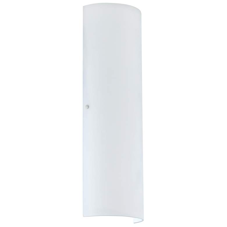 Image 1 Besa Torre 22 Wall Sconce - White decor, Polished Nickel, LED