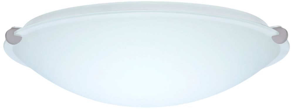 Image 2 Besa Trio 12 11 3/4" Wide Satin Nickel Ceiling Light