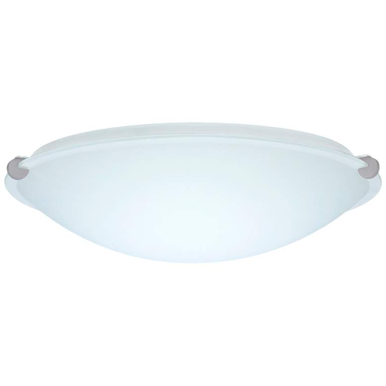 Image 2 Besa Trio 12 11 3/4" Wide Satin Nickel Ceiling Light