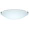 Besa Trio 12 11 3/4" Wide Satin Nickel Ceiling Light
