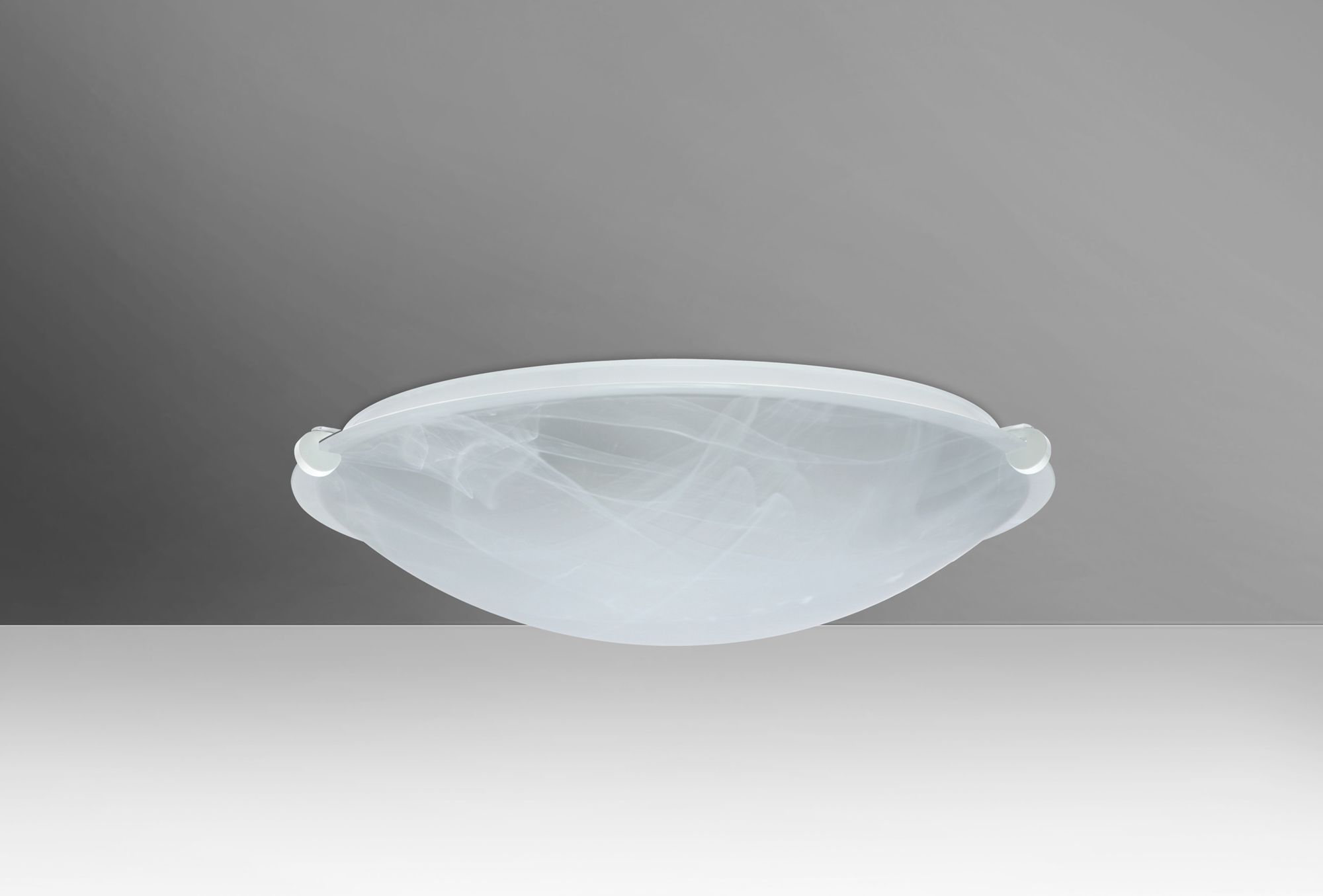 Image 2 Besa, Trio 12 Ceiling, Marble, White Clips, 1x11W LED more views