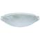 Besa Trio 16" Wide Marble/White Ceiling Light