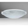 1_Besa Trio 16" Wide Marble/White Ceiling Light