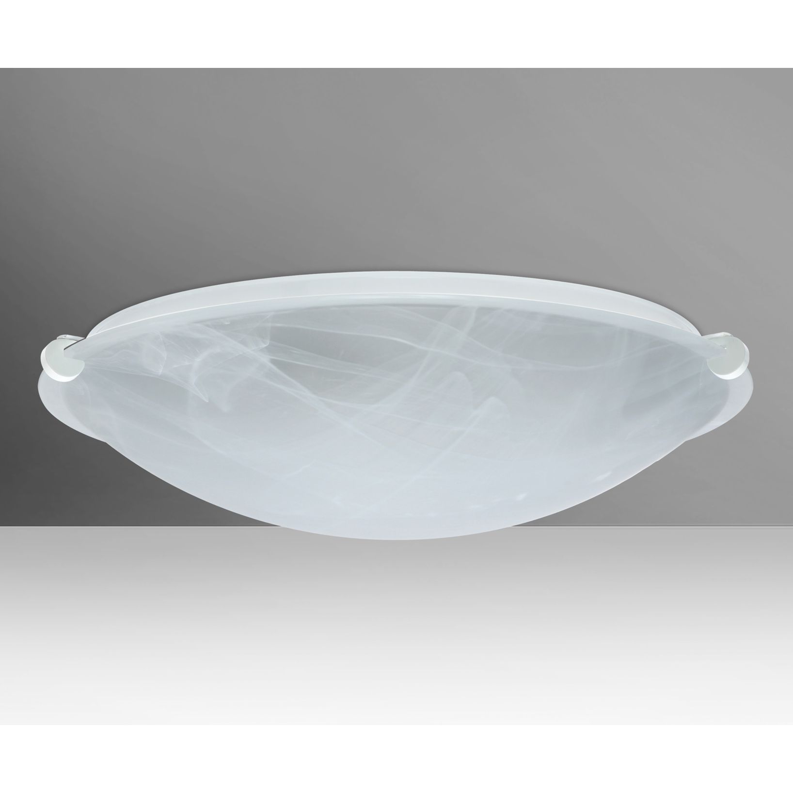 Thumbnail1 of Besa Trio 16" Wide Marble/White LED Ceiling Light - Made to Order