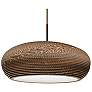 2_Besa Venus 17 3/4" Wide Bronze LED Pendant Light