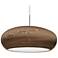 Besa Venus 17 3/4" Wide Modern Cardboard Dome LED Pendant Light
