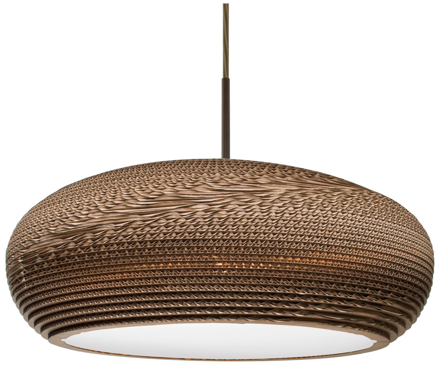 Image 2 Besa Venus 17 3/4" Wide Bronze LED Pendant Light - Made to Order