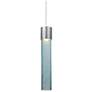 Besa Wanda 12 2 1/2" Wide Satin Nickel LED Mini Pendant