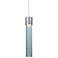 Besa Wanda 12 2 1/2" Wide Satin Nickel LED Mini Pendant