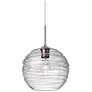 1_Besa Wave 10 Pendant Clear