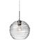 Besa Wave 10 Pendant Clear