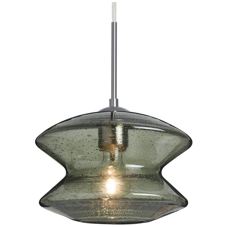 Image 1 Besa Zen 9" Wide Moss Bubble Mini Pendant
