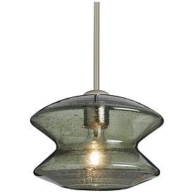 Image1 of Besa Zen Pendant 9 Wide Satin Nickel Finish