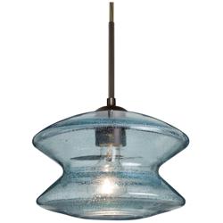 Besa Zen Pendant Blue Bubble