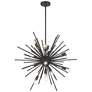 2_Bessell 30" Wide Sand Coal 15-Light Sputnik Pendant