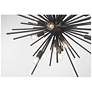 5_Bessell 30" Wide Sand Coal 15-Light Sputnik Pendant more views