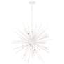 1_Bessell 30" Wide Sand White 15-Light Sputnik Pendant