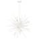 Bessell 30" Wide Sand White 15-Light Sputnik Pendant