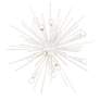 2_Bessell 30" Wide Sand White 15-Light Sputnik Pendant more views