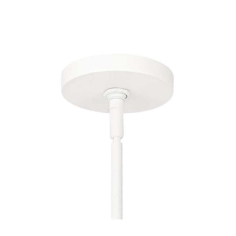 Image 3 Bessell 30" Wide Sand White 15-Light Sputnik Pendant more views