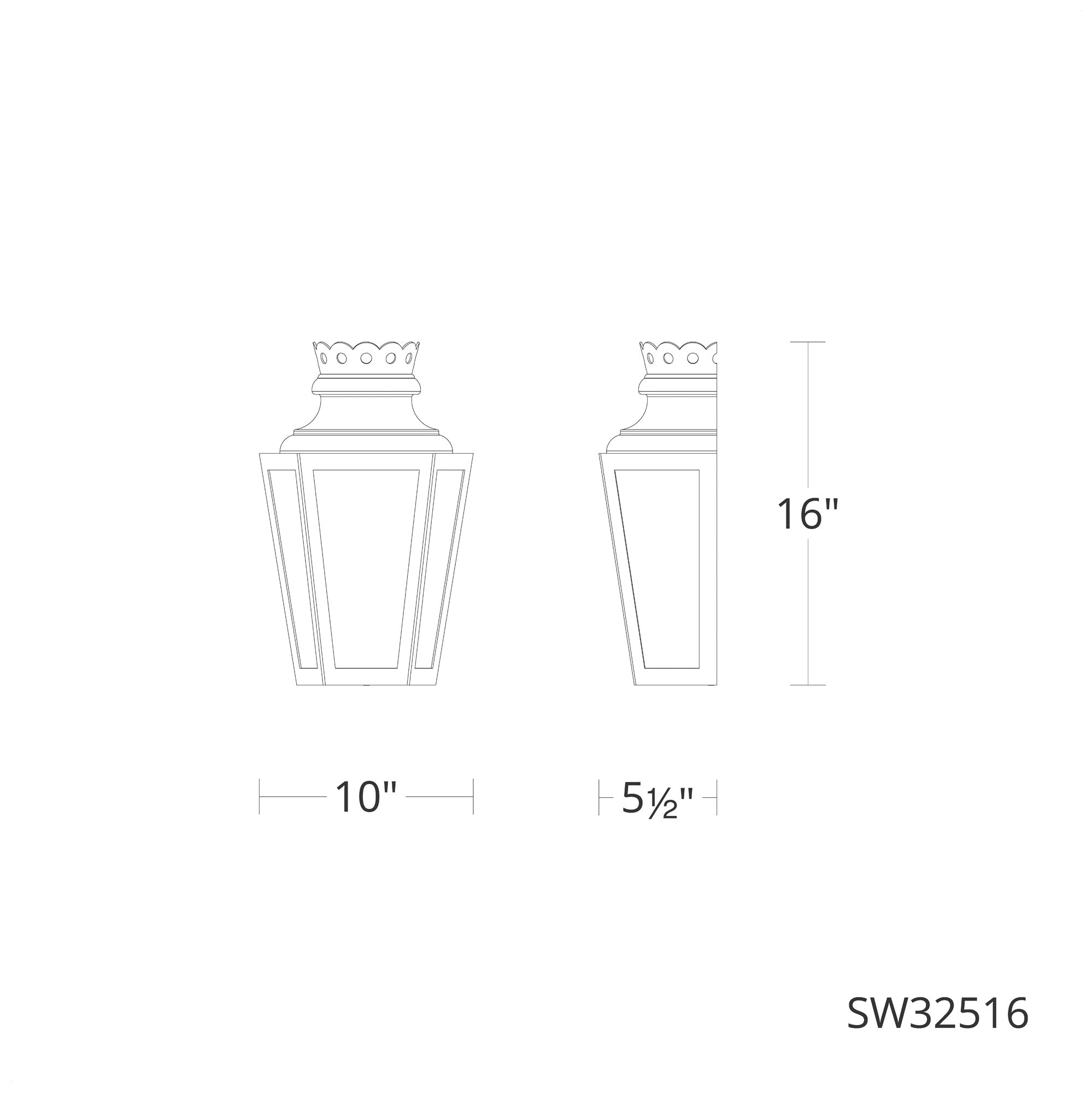 Image 2 Betony 20"H x 10"W 3-Light Outdoor Wall Light in Oil Rubbed Bronze more views