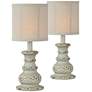 Betsy Blue 14" High Accent Table Lamps Set of 2