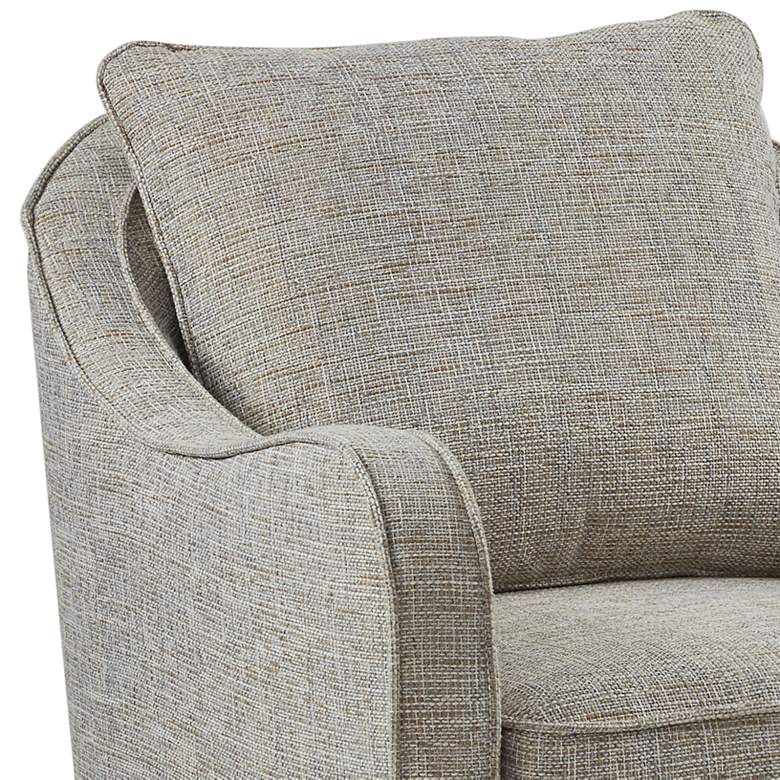 Image 3 Betty Gray Fabric Swivel Arm Chair more views